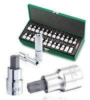 Головки Torx, E и HEX