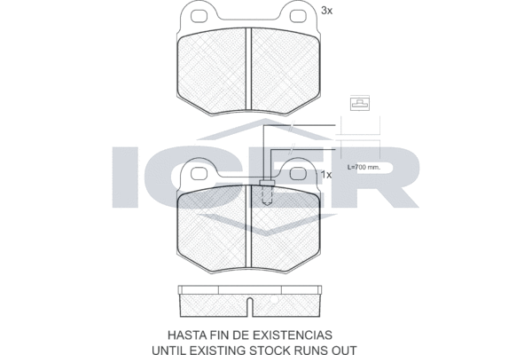 PL037 Orocal 3D красный 120см 28м, metru.