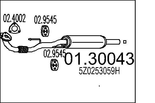5Z0 253 059 H