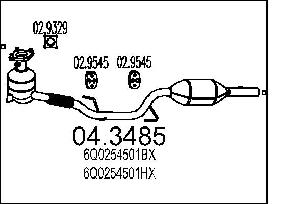 6Q0254501HX