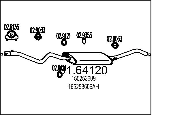 165 253 609 A