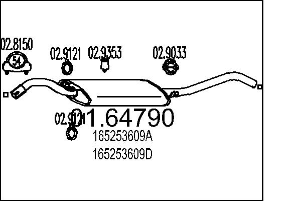 165 253 609 D