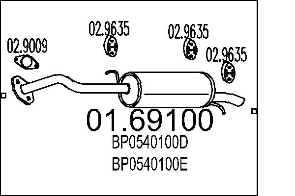 B6E540100A