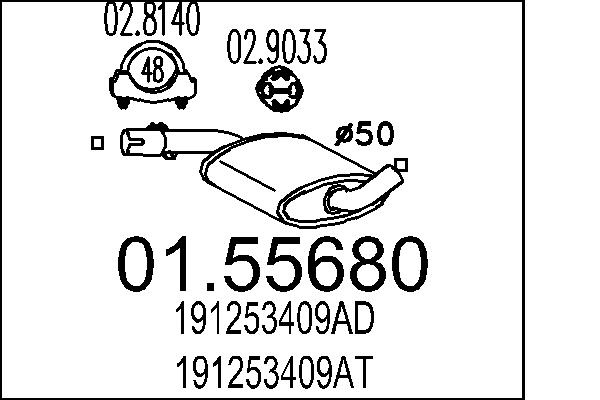 191 253 409 A