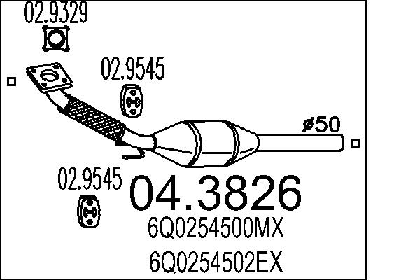 6Q0254500MX