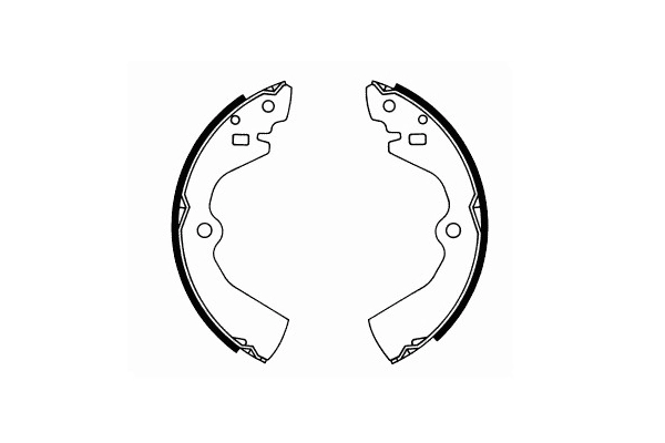 Тормозные колодки бараб * SCT * Hyundai/Nissan  229x41  |---> GS8308