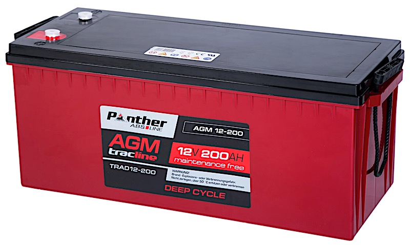 PANTHER-BATTERIEN TRAD12-200