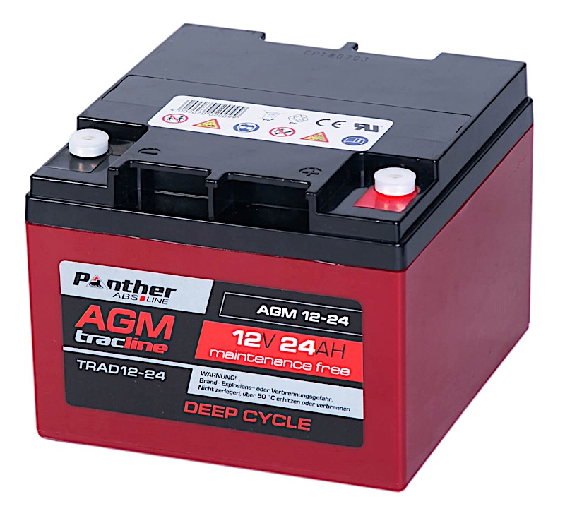PANTHER-BATTERIEN TRAD12-24