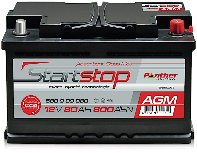 PANTHER-BATTERIEN SB.580909080n