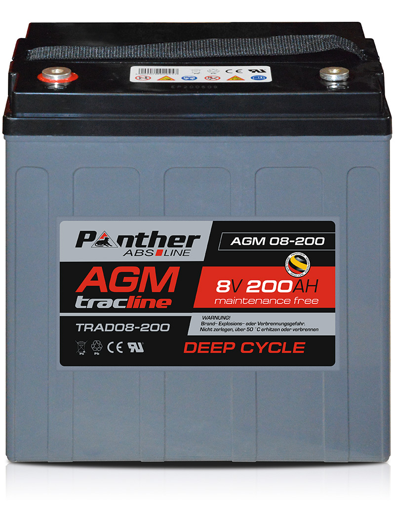 PANTHER-BATTERIEN TRAD08-200
