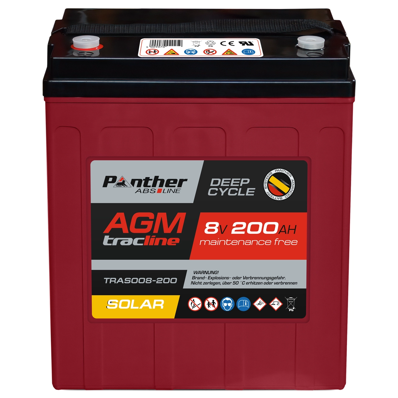 PANTHER-BATTERIEN TRASO08-200n