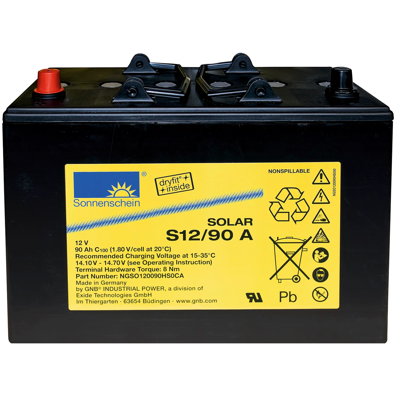 PANTHER-BATTERIEN S12-90A