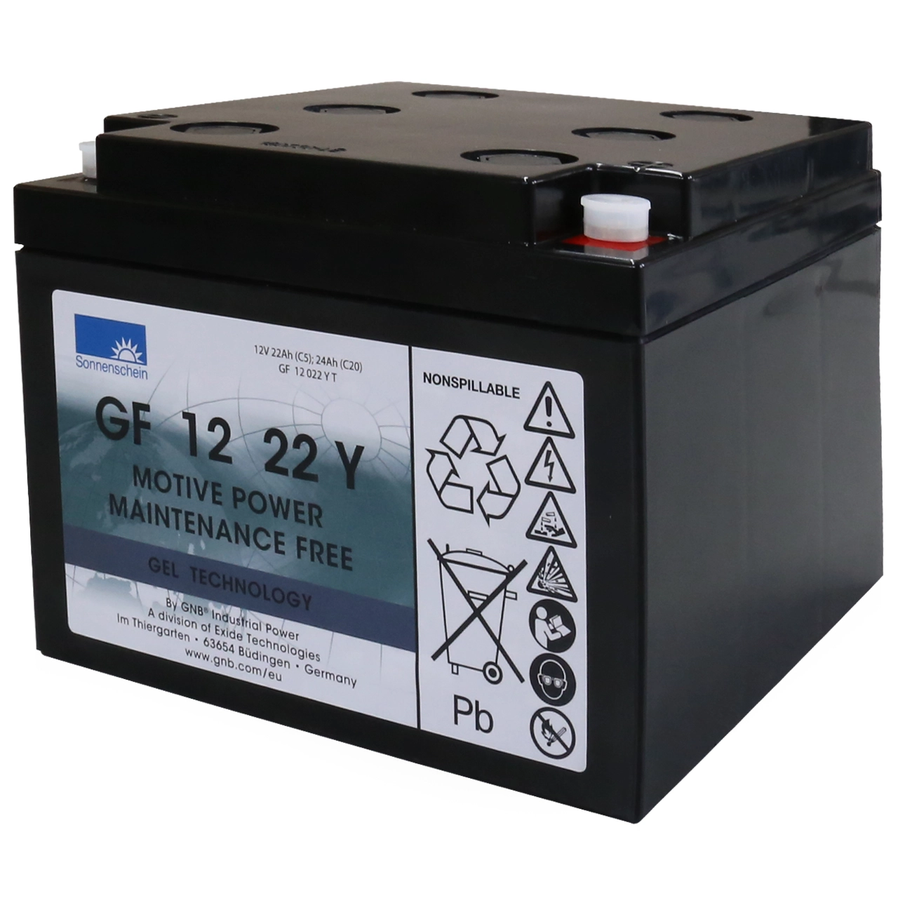 PANTHER-BATTERIEN TRGF12-22YT