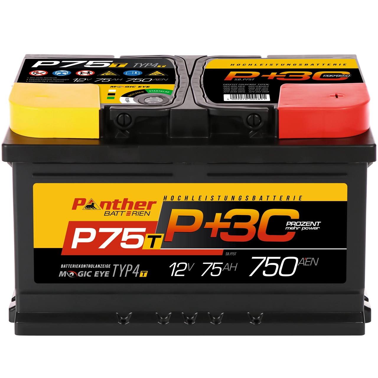 PANTHER-BATTERIEN SB.P75T