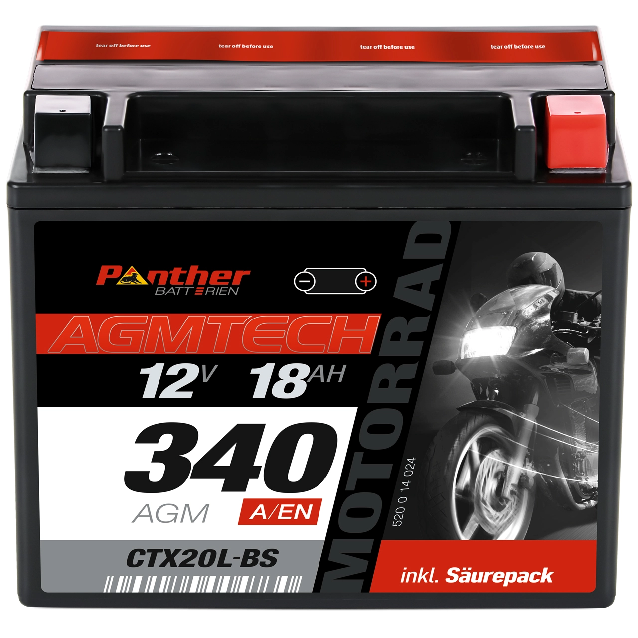 PANTHER-BATTERIEN MB.5201477