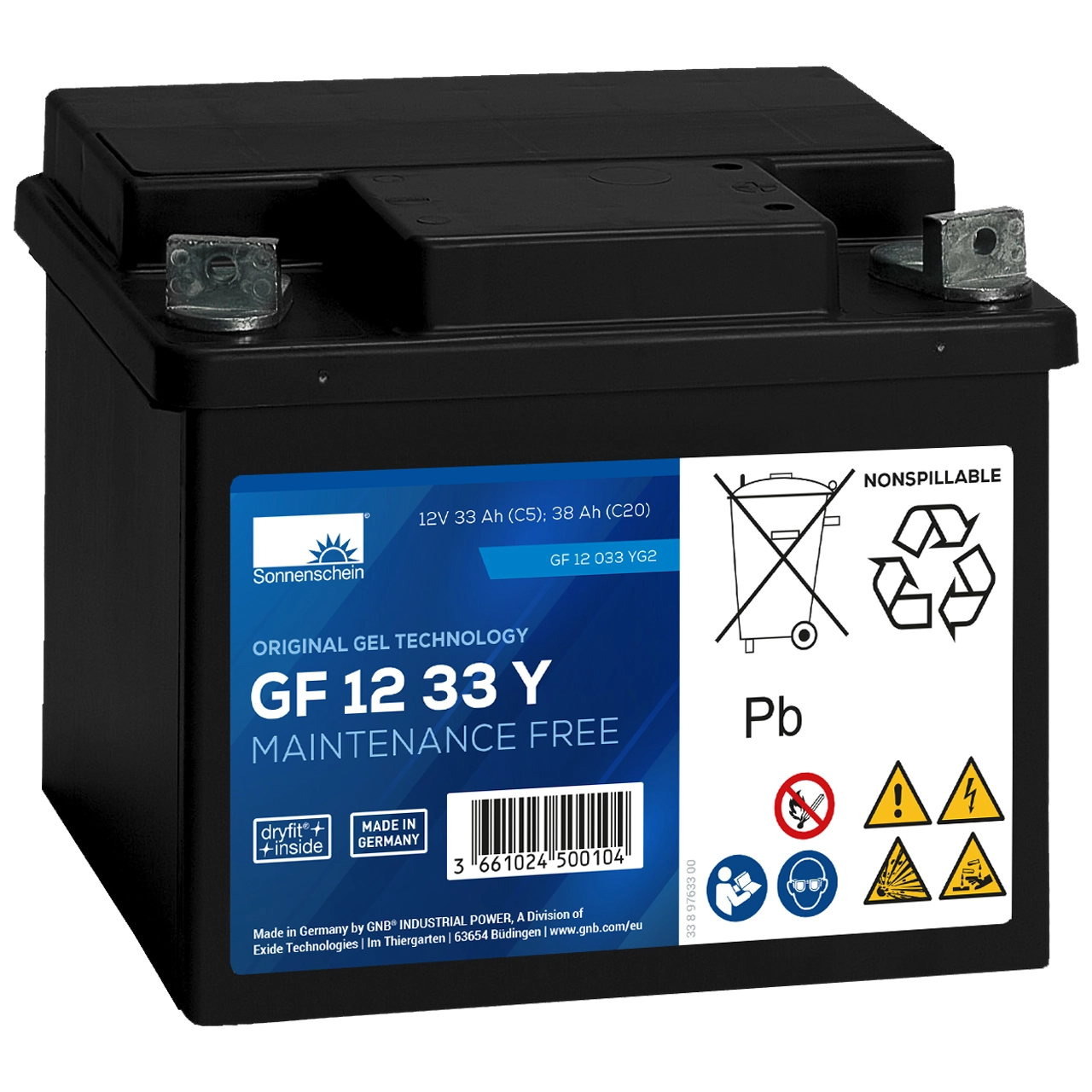PANTHER-BATTERIEN TRGF12-33YG2
