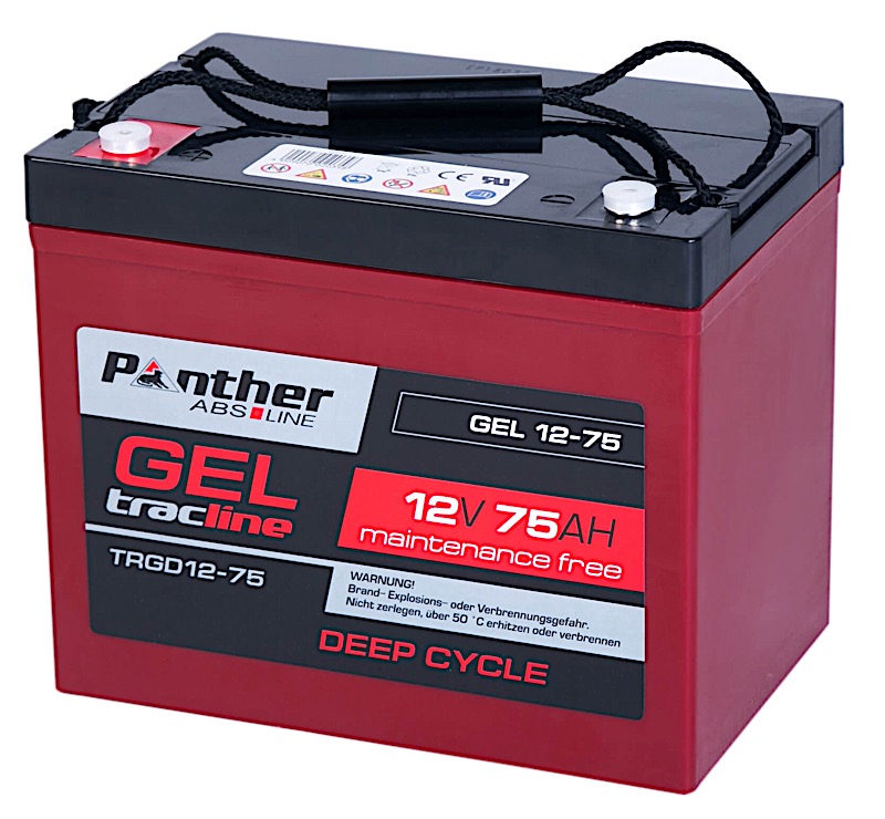 PANTHER-BATTERIEN TRGD12-75