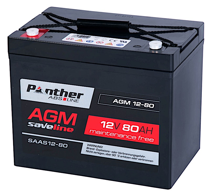 PANTHER-BATTERIEN SAAS12-80