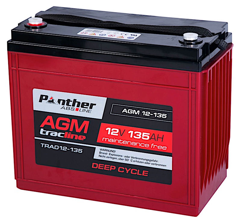 PANTHER-BATTERIEN TRAD12-135
