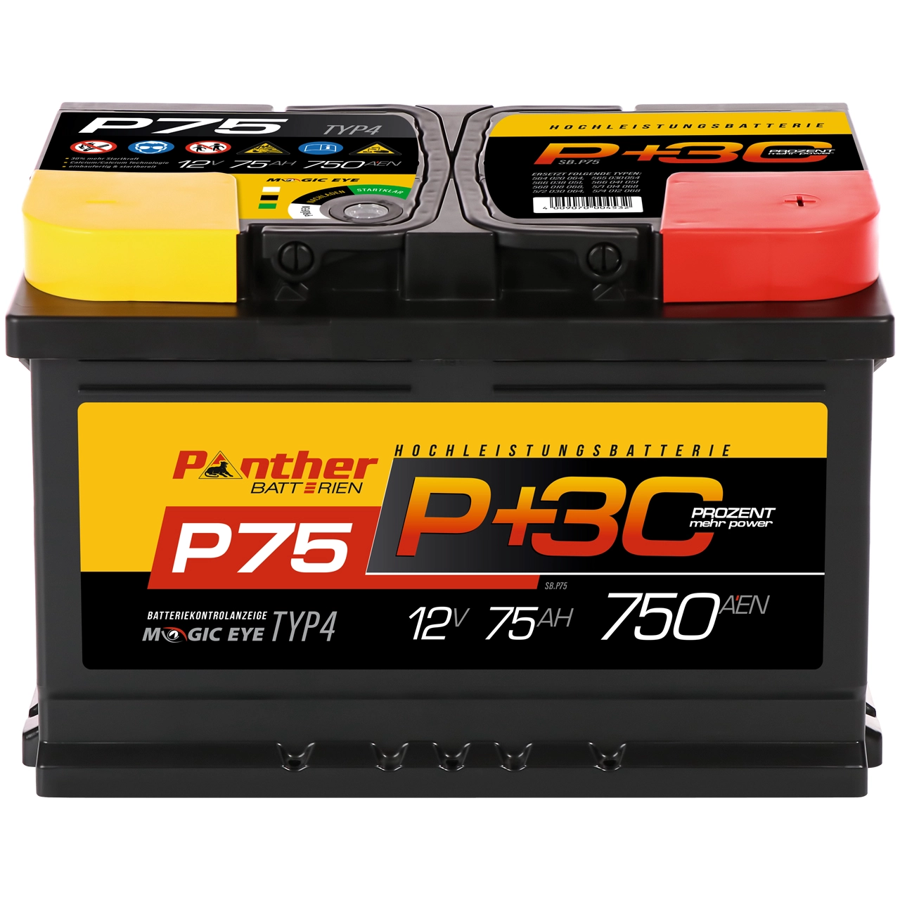 PANTHER-BATTERIEN SB.P75