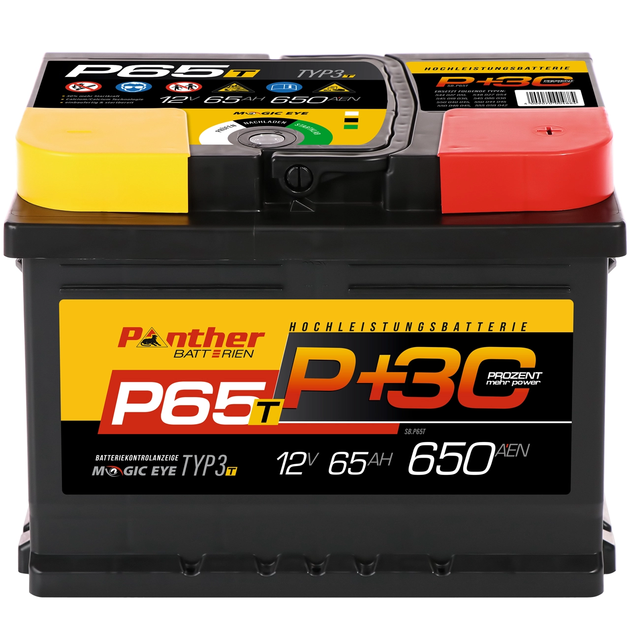 PANTHER-BATTERIEN SB.P65T