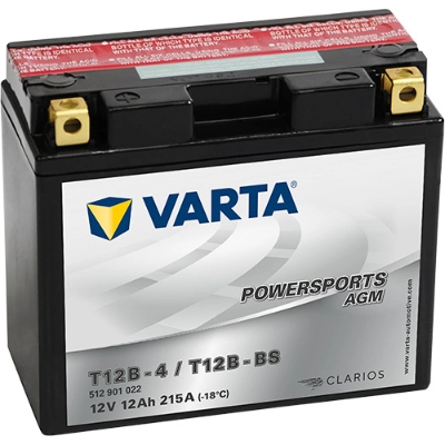 Аккумулятор VARTA   AGM  12AH 215A  -||+  (150x69x130) 512901022 / 0092M60190