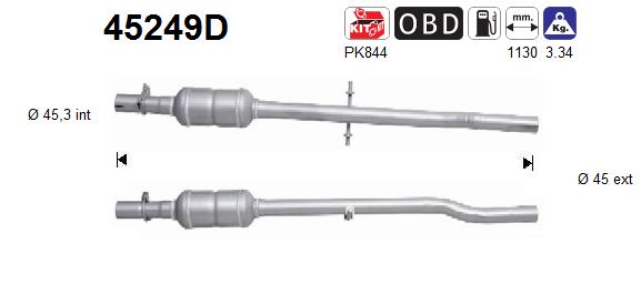 45249D