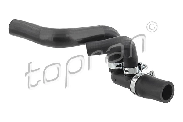Патрубок радиатора  (ОХЛ.РЕЗИН) ТРОЙНИК TOPRAN  |--> DWW572TT 037122058 037121058B SEAT SKODA VW