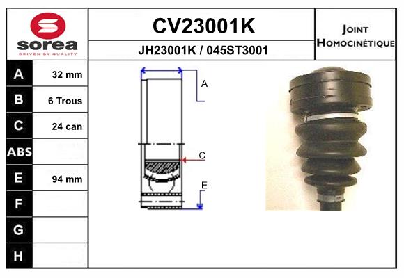 CV23001K