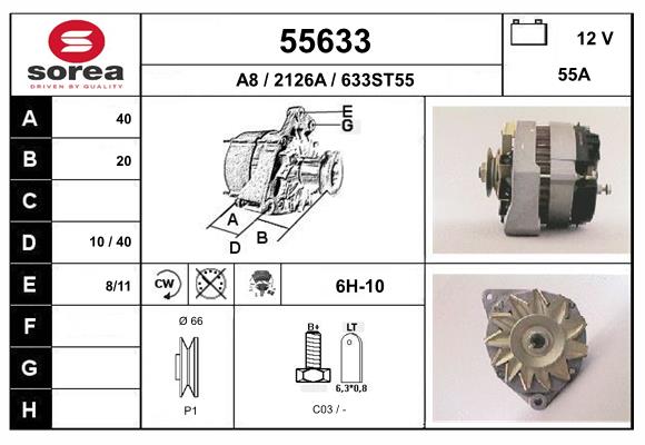 55633
