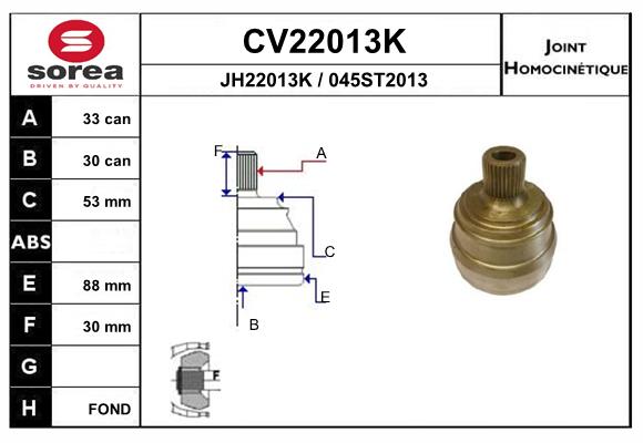 CV22013K