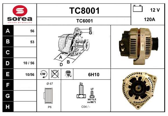 TC8001
