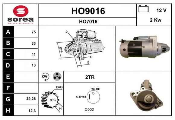 HO9016
