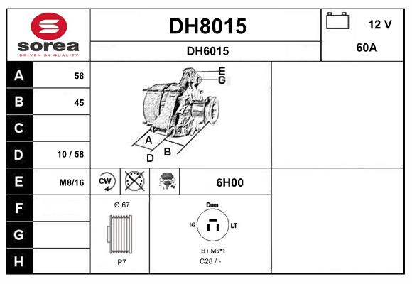 DH8015