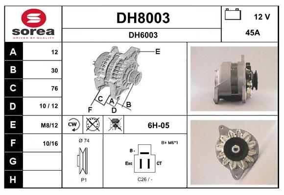 DH8003