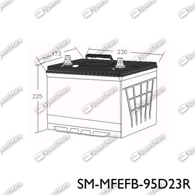 SpeedMate SM-MFEFB-95D23R