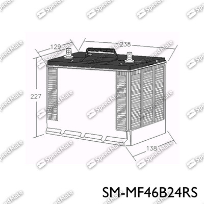 SpeedMate SM-MF46B24RS