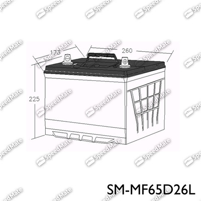 SpeedMate SM-MF65D26L