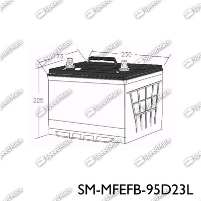 SpeedMate SM-MFEFB-95D23L