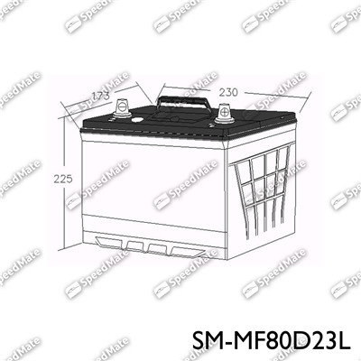 SpeedMate SM-MF80D23L