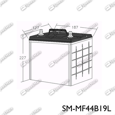 SpeedMate SM-MF44B19L