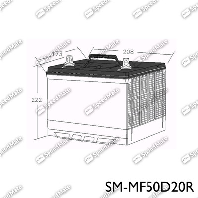 SpeedMate SM-MF50D20R