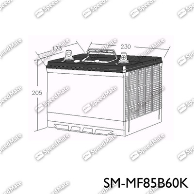 SpeedMate SM-MF85B60K