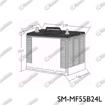 SpeedMate SM-MF55B24L