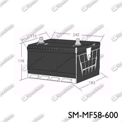 SpeedMate SM-MF58-600
