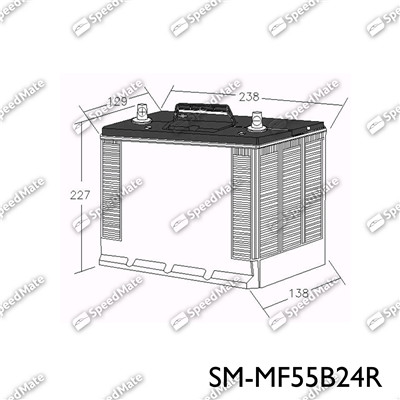 SpeedMate SM-MF55B24R