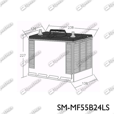 SpeedMate SM-MF55B24LS