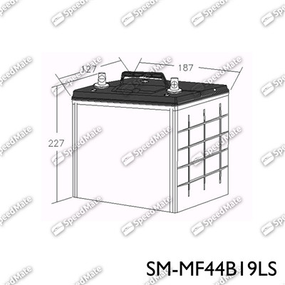 SpeedMate SM-MF44B19LS