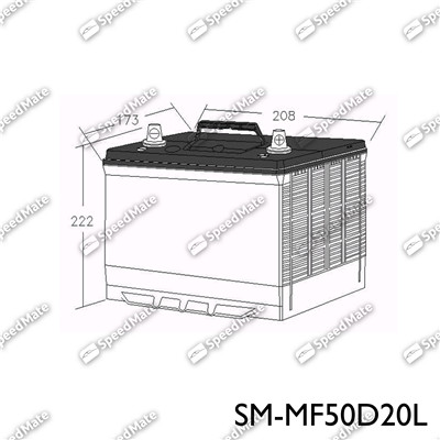 SpeedMate SM-MF50D20L