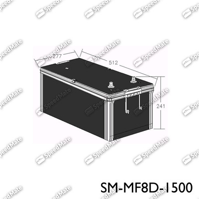 SpeedMate SM-MF8D-1500